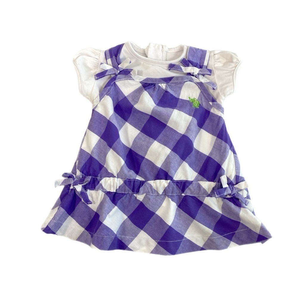 U.S. Polo Assn Gingham Plaid Dress